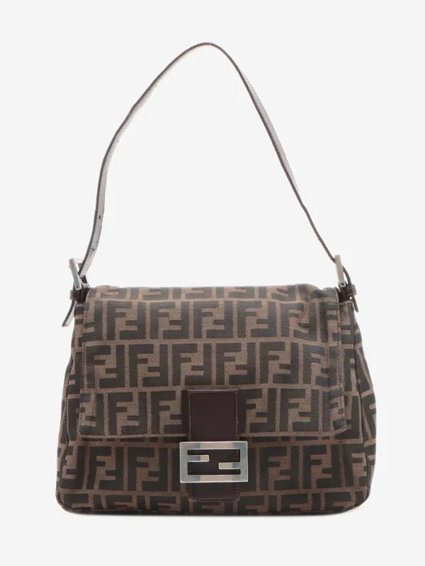 Sustainable Fashion Extravaganza Brown Zucca Mamma Baguette bag Fashion-Forward Bags, Now On Sale