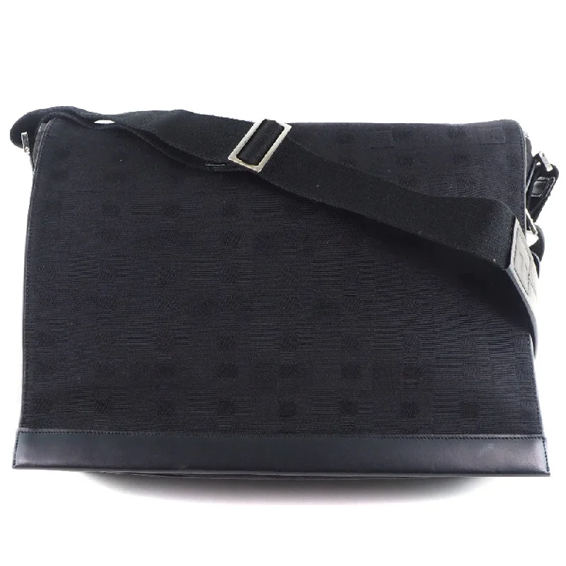 Luxury Bags For Working Professionals Bally Canvas Shoulder Bag Black Chic Crossbody Bags, Limited Offers Luxury Bags For Working Professionals Bally Canvas Shoulder Bag Black Chic Crossbody Bags, Limited Offers