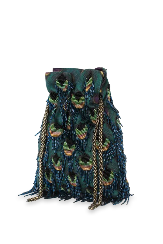 New Year Party Bag For Celebrations Peacock Night Bag Fashionable Handbags At Must-Have Prices
