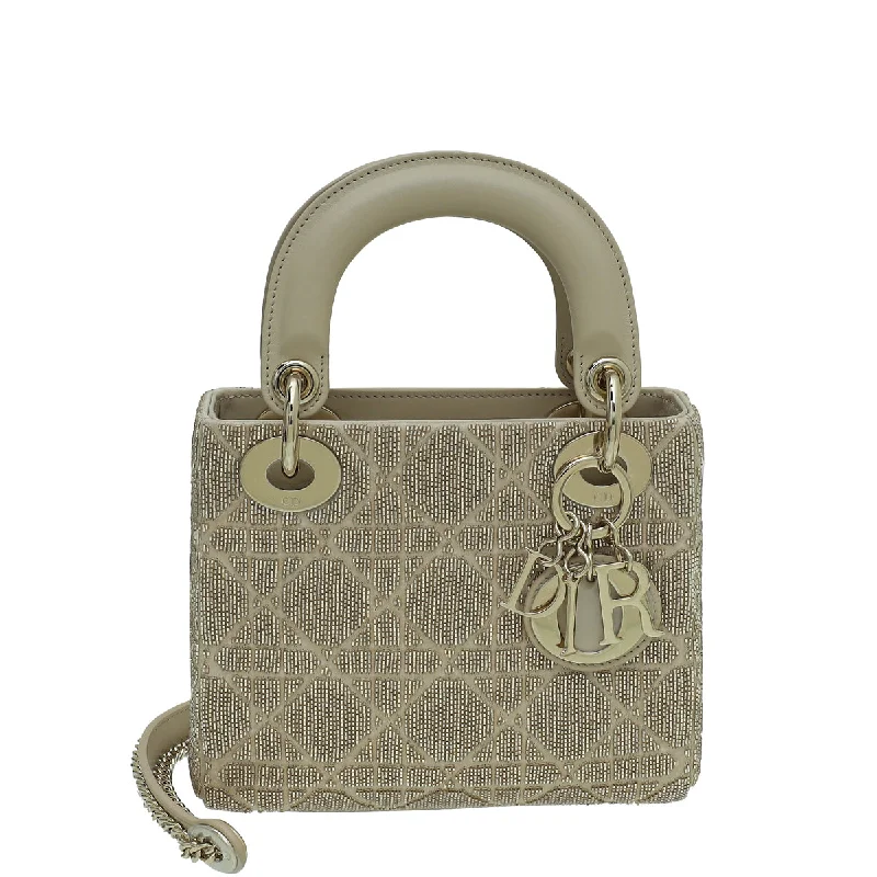 Stylish Looks Christian Dior Beige Cannage Beaded Chain Mini Lady Dior Bag Timeless Handbags At Reduced Prices Stylish Looks Christian Dior Beige Cannage Beaded Chain Mini Lady Dior Bag Timeless Handbags At Reduced Prices