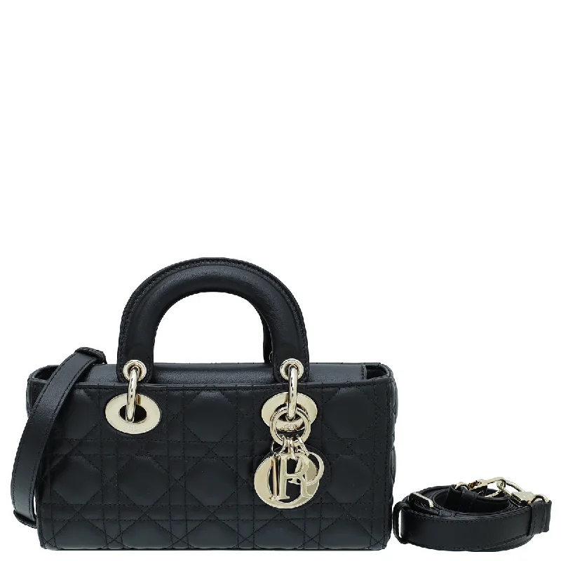 Best Deals Of The Season Christian Dior Black Lady D-Joy Small Bag Trendy Purses, Limited Offer
