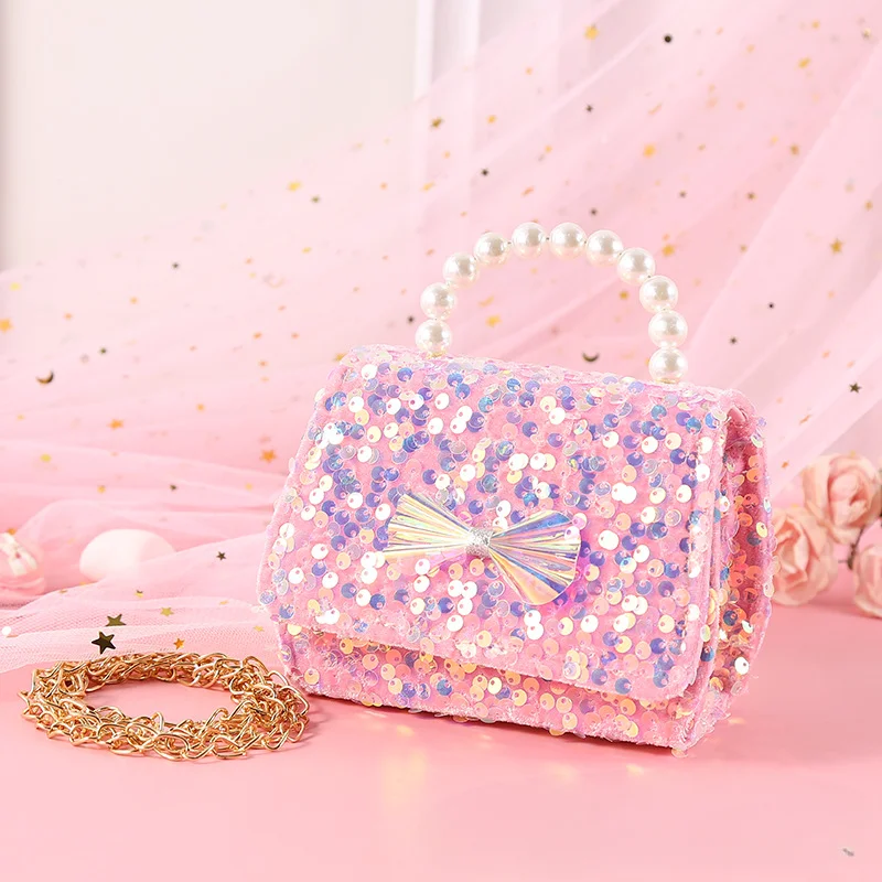 Weekend Exclusive Wholesale Ultrafine Fiber Sequin Butterfly Children's Bags Stylish Handbags With Exclusive Online Discounts