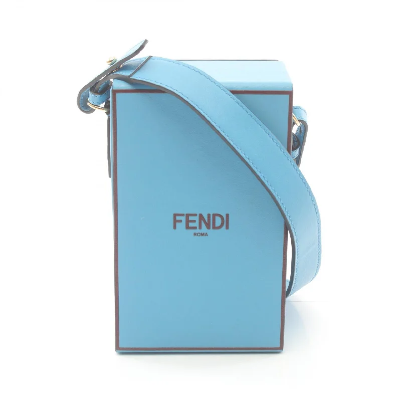 Flirty Fashion Discounts Fendi Leather Box Shoulder Bag 8BT339 Everyday Elegance At Special Prices