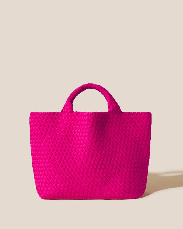 Luxury Seekers St. Barths Medium Tote | Miami Pink Must-Have Bags At Irresistible Discounts