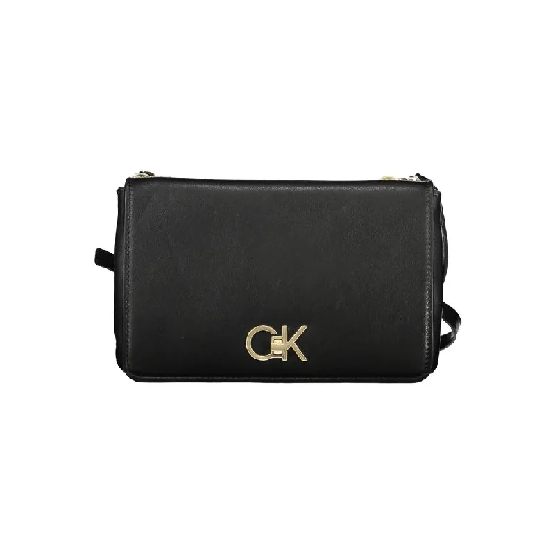 Calvin Klein Black Polyester Handbag Unmissable Deals On Everyday Handbags