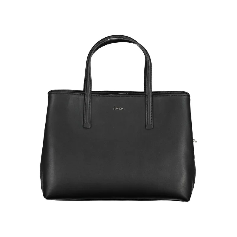 Calvin Klein Black Polyester Handbag Your Perfect Bag At The Perfect Price