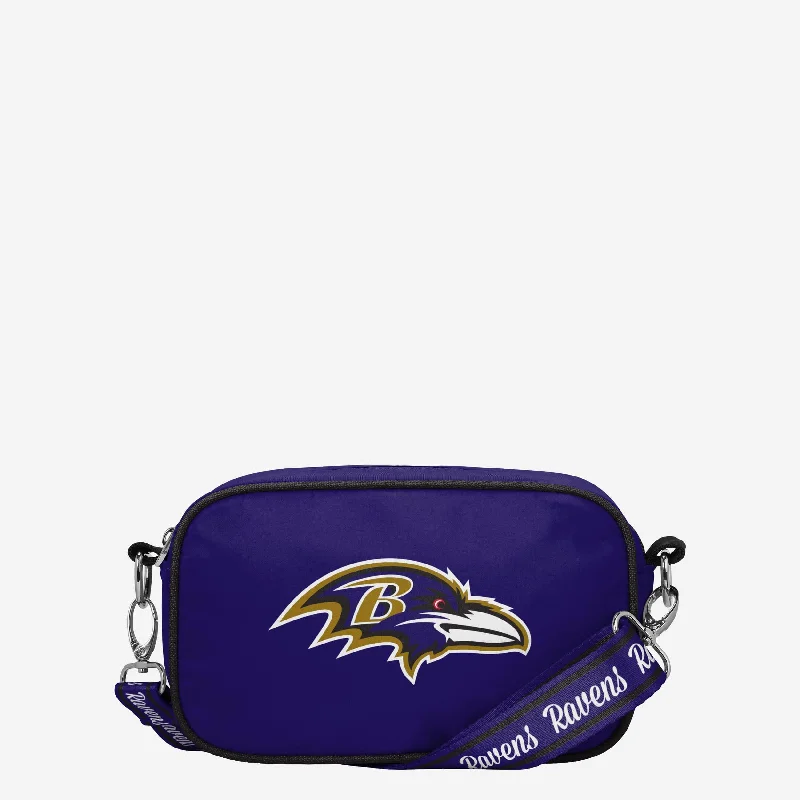 Baltimore Ravens Team Logo Crossbody Bag