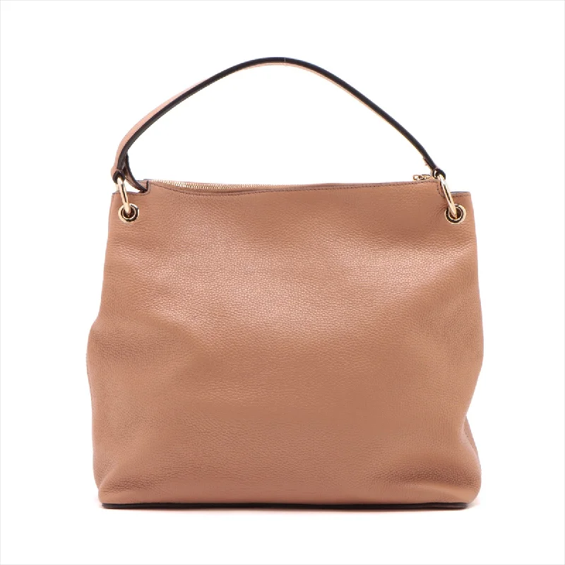 Gucci Soho Leather 2WAY Shoulder Bag Pink Beige 536194 Shop Stylish Bags At Unbeatable Prices