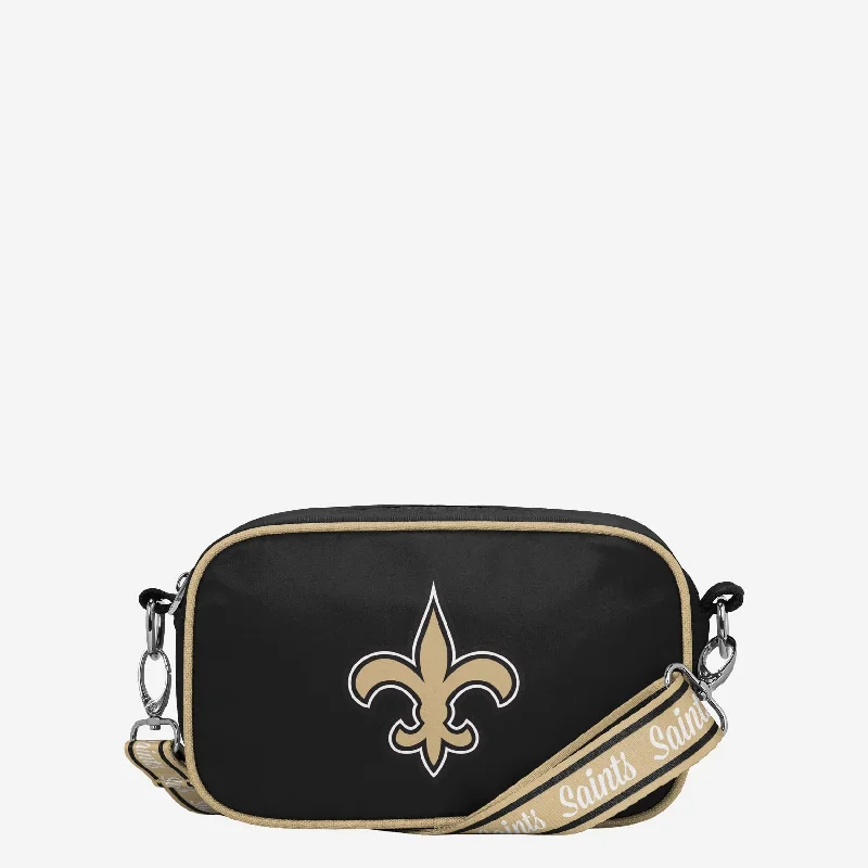 New Orleans Saints Team Logo Crossbody Bag