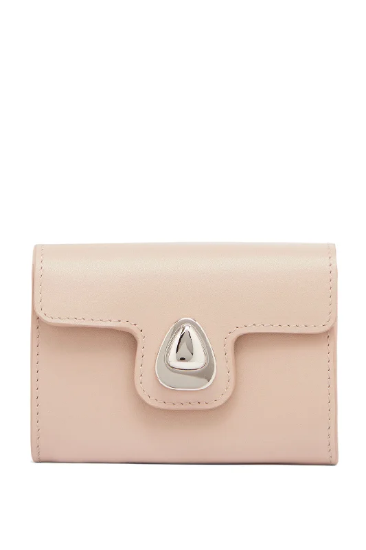 Astra Compact Wallet - Beige Nude Classic Totes At Unbeatable Deals