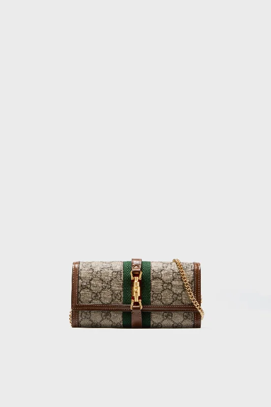 Gucci Beige GG Canvas Jacket 1961 Wallet On Chain Handbag Deals For Every Occasion