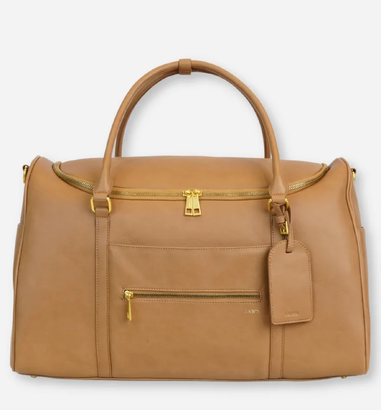 The Weekender - Tan Statement Bags With Exclusive Savings