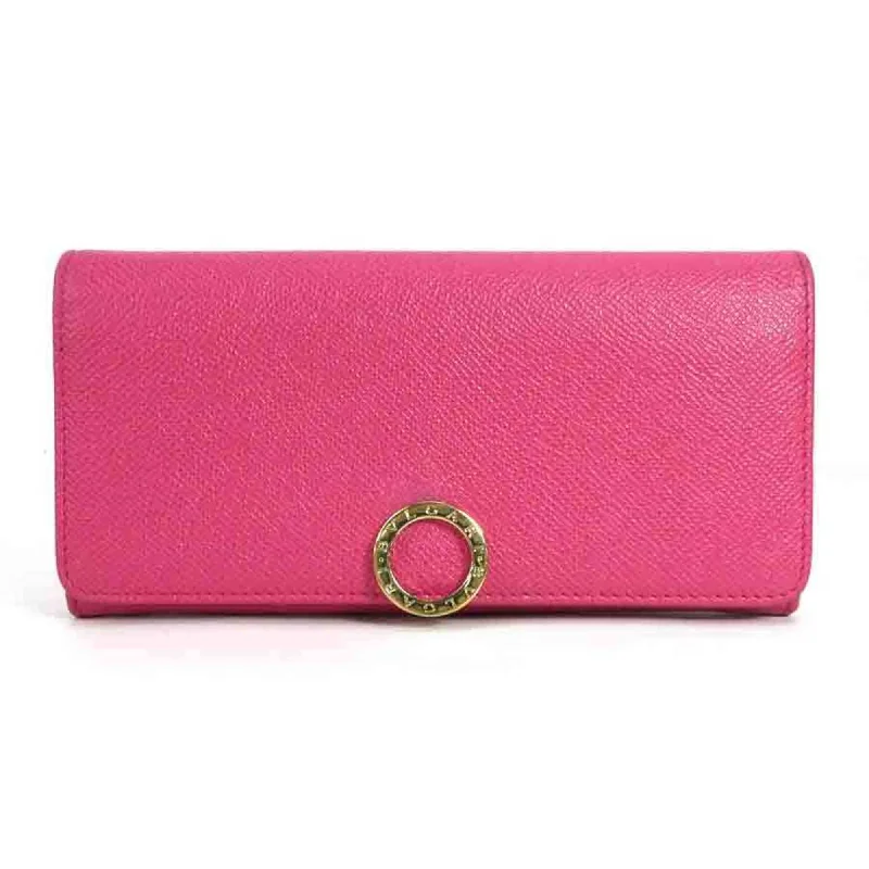 Bulgari  Leather Wallet  (Pre-Owned) Everyday Elegance At Special Prices