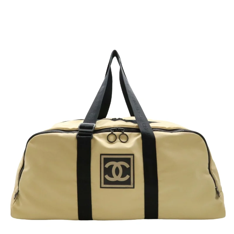 Chanel Sport Line  Synthetic Travel Bag (Pre-Owned) Iconic Fashion Bags At Unbeatable Savings