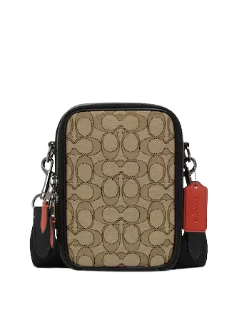 Explore What's New Coach Stanton Crossbody In Signature Jacquard Statement Bags, Shop Today