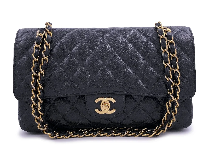 Chanel 2004 Vintage Black Caviar Medium Classic Double Flap Bag 24k GHW Trendy Handbags, Limited-Time Sale Chanel 2004 Vintage Black Caviar Medium Classic Double Flap Bag 24k GHW Trendy Handbags, Limited-Time Sale