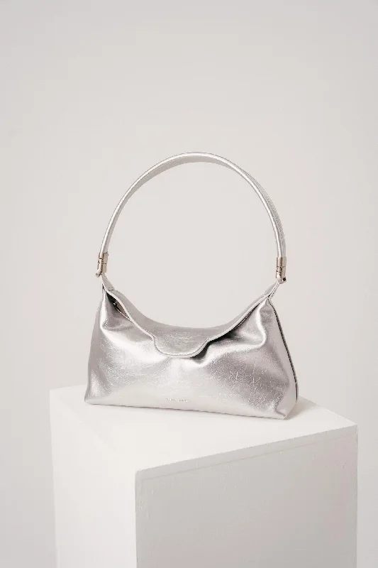 TEN TONES Aurelia Hobo Bag Silver Trendy Handbags, Limited-Time Sale